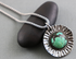Sterling Silver American Turquoise Pendant,  (SP-5243)